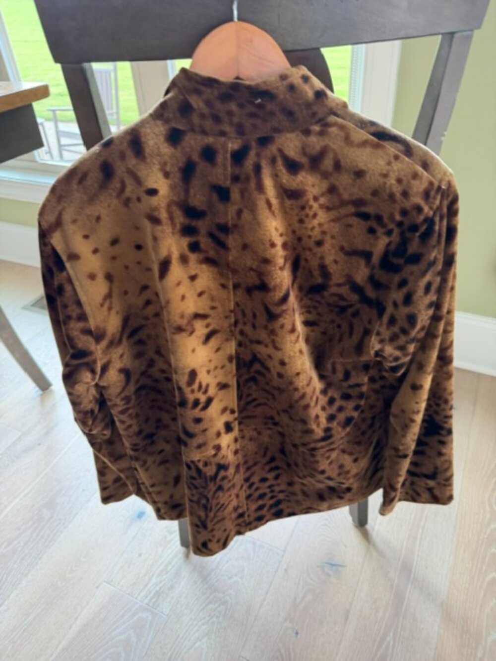 Moving - Ellen Tracy Leopard Jacket - size 8 - Picture 4 of 5